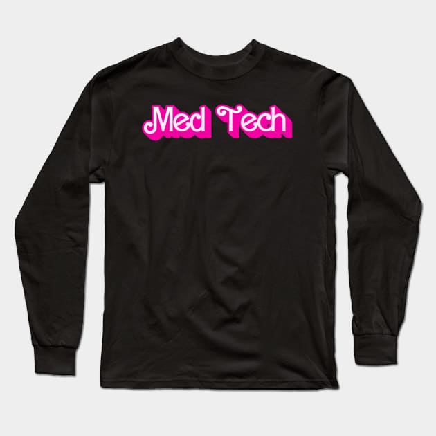 Med Tech Long Sleeve T-Shirt by MicroMaker